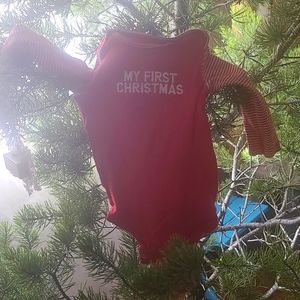 My First Christmas onesie